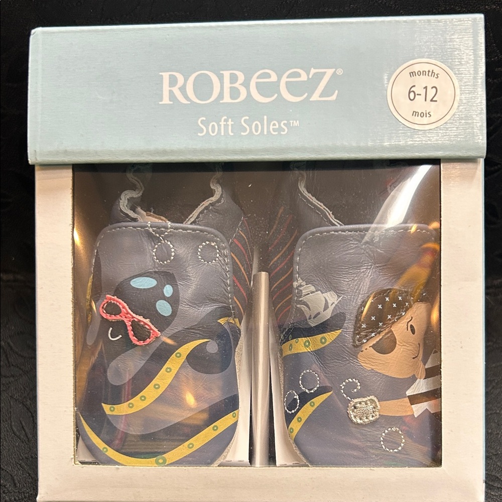Robeez Soft Soles with Pirate and Octopus Design